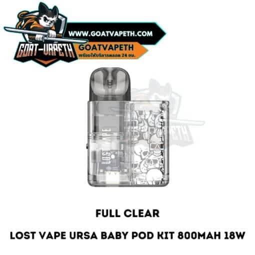 Lost Vape Ursa Baby Pod Kit Full Clear
