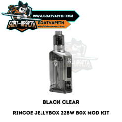 Rincoe Jellybox 228W Mod Kit Black Clear