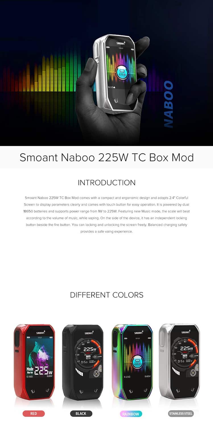 SMOANT NABOO 225W BOX MOD (13)