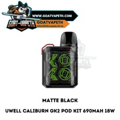 Uwell Caliburn GK2 Pod Kit Matte Black
