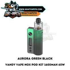 Vandy Vape Nox Pod Kit Aurora Green Black