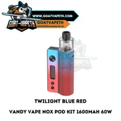 Vandy Vape Nox Pod Kit Twilight Blue Red