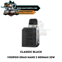 Voopoo Drag Nano 2 Pod Kit Classic Black