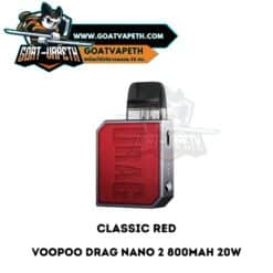 Voopoo Drag Nano 2 Pod Kit Classic Red