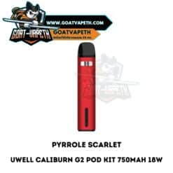 Uwell Caliburn G2 Pod Kit Pyrrole Scarlet