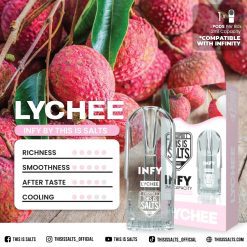 THIS IS SALT INFY POD LYCHEE