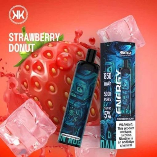 KK Energy Disposable Vape Strawberry Donut