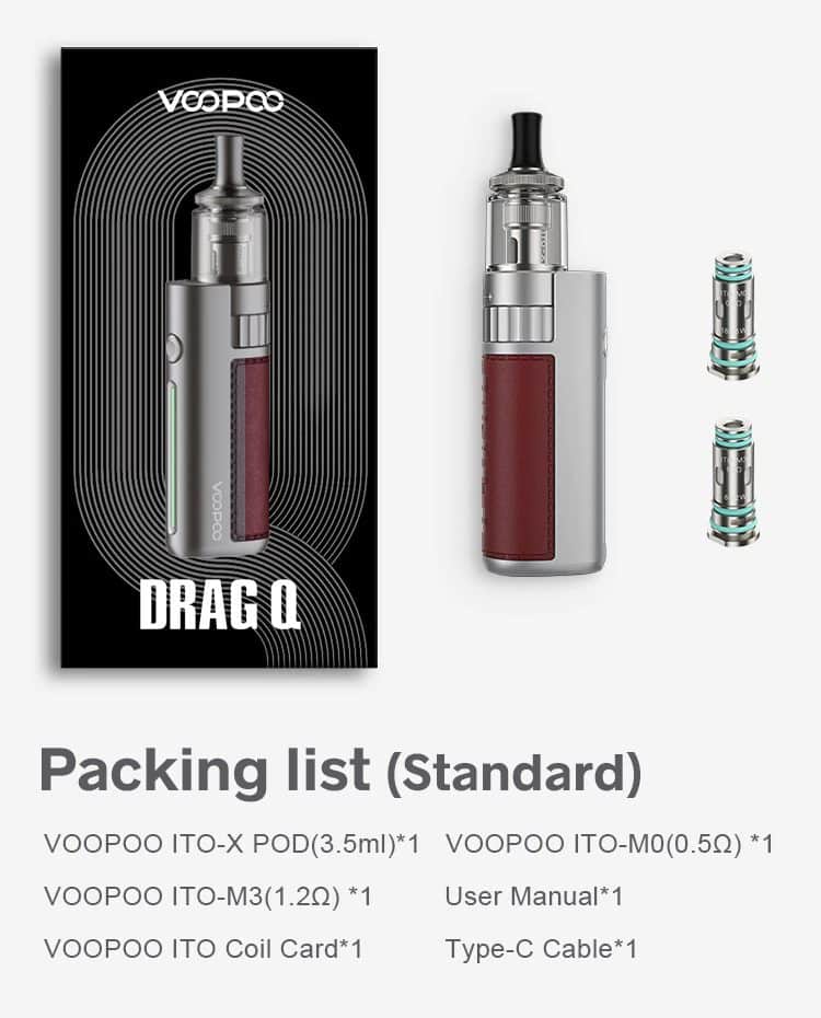 VOOPOO DRAG Q PACKING