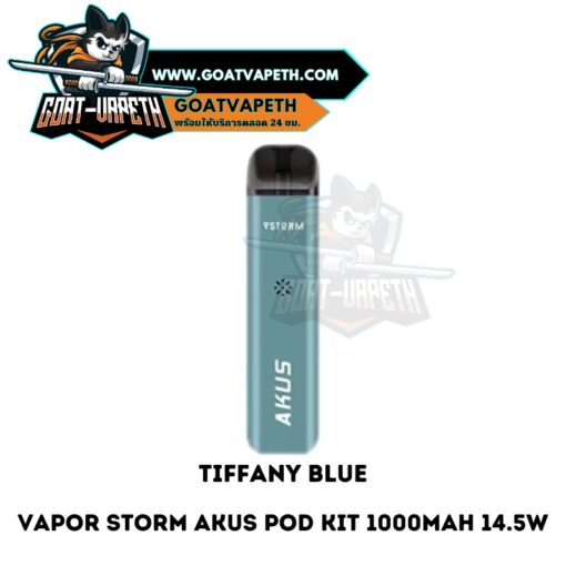 Vapor Storm Akus Pod Kit Tiffany Blue
