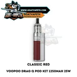 Voopoo Drag Q Pod Kit Classic Red