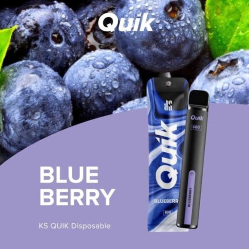 KS Quik 800Puffs Blueberry