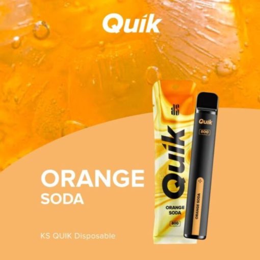 KS Quik 800Puffs Orange Soda