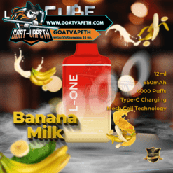 L One Cube 6000 Puffs Banana Milk
