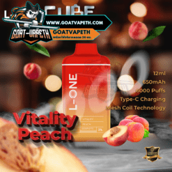 L One Cube 6000 Puffs Vitality Peach