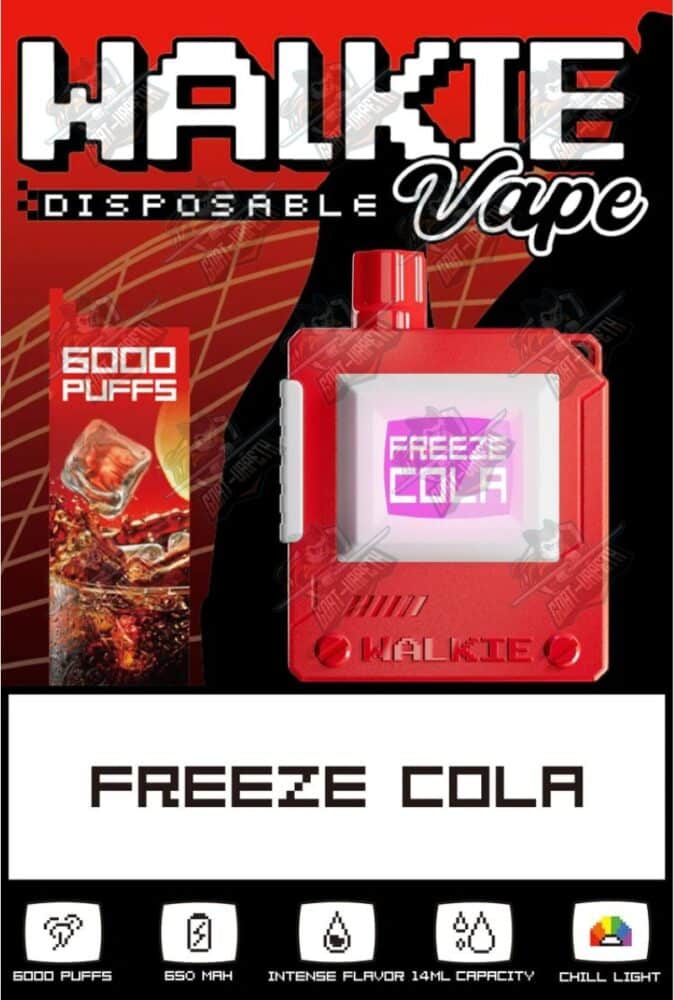 Walkie Vape 6000 Puffs Freeze Cola