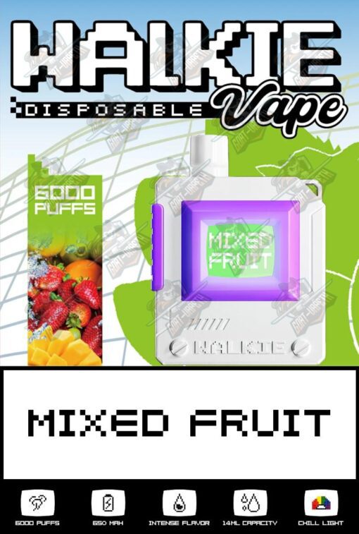 Walkie Vape 6000 Puffs Mixed Fruit
