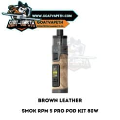 Smok RPM 5 Pro Pod Kit Brown Leather