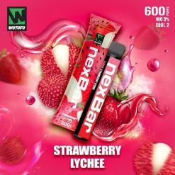 Wotofo Nexbar 600 Puffs Strawberry Lychee