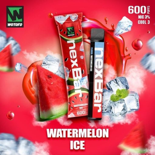 Wotofo Nexbar 600 Puffs Watermelon Ice