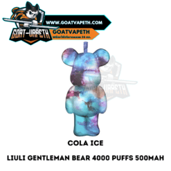 Liuli Gentleman Bear 4000 Puffs Cola Ice