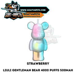 Liuli Gentleman Bear 4000 Puffs strawberry