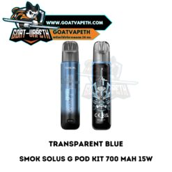 Smok Solus G Pod KIt Transparent Blue
