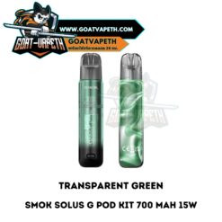Smok Solus G Pod KIt Transparent Green