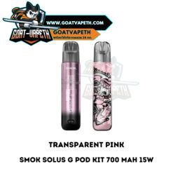 Smok Solus G Pod KIt Transparent Pink