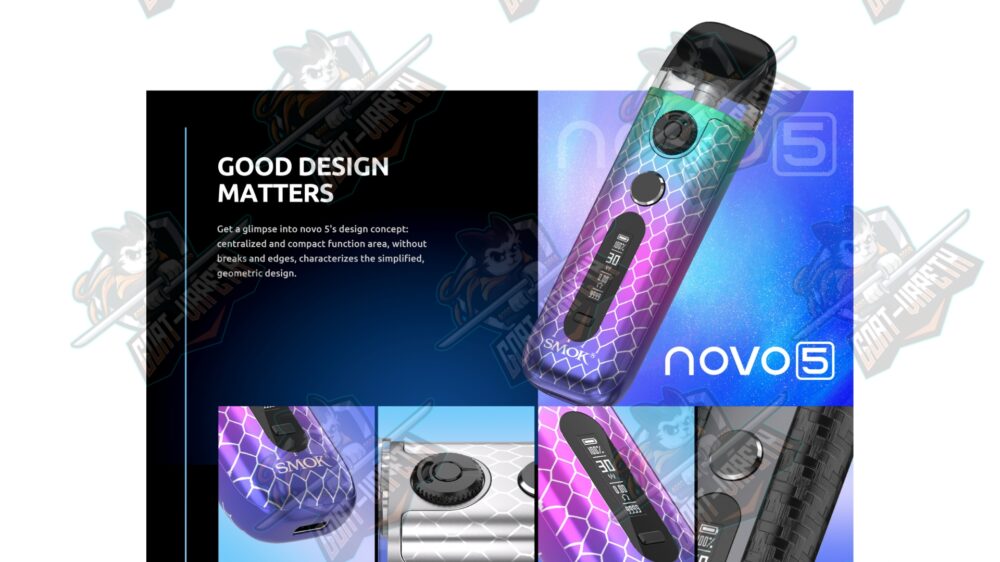 Novo 5 Good Design Matters