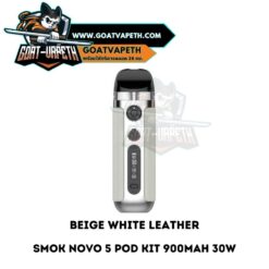 Smok Nova 5 Pod Kit Beige hite Leather