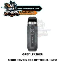 Smok Nova 5 Pod Kit Grey Leather