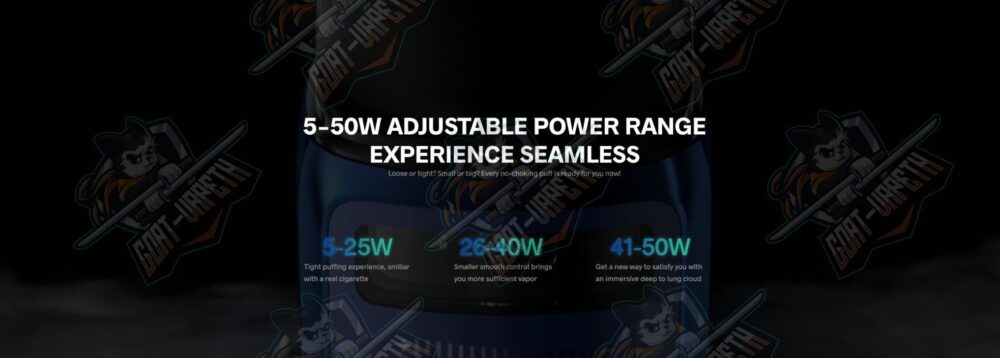 Vinci 3 5-50W Adfustable Power Range Experience Seamless