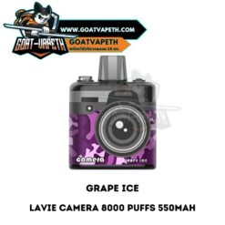 Lavie Camera 8000 Puffs Grape Ice