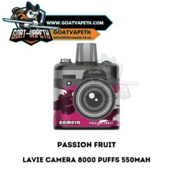 Lavie Camera 8000 Puffs Passion Fruit