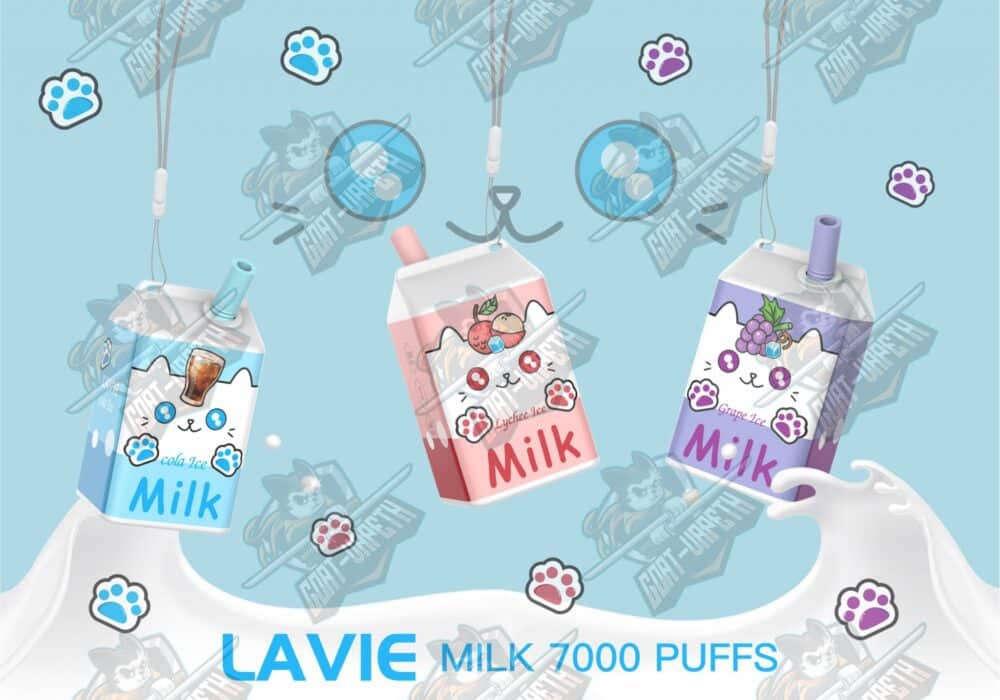 Lavie Milk 7000 Puffs Battery 600mAh
