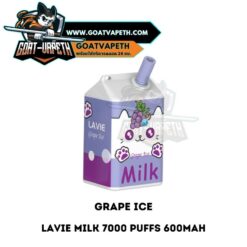 Lavie Milk 7000 Puffs Grape Ice