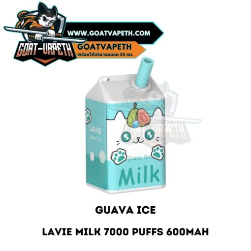 Lavie Milk 7000 Puffs Guava Ice