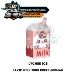 Lavie Milk 7000 Puffs Lychee Ice