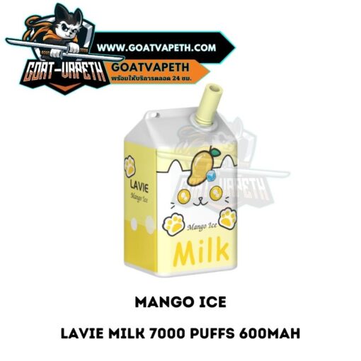 Lavie Milk 7000 Puffs Mango Ice