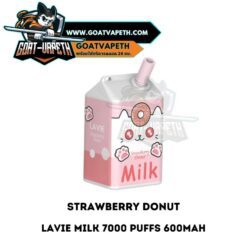 Lavie Milk 7000 Puffs Strawberry Donut