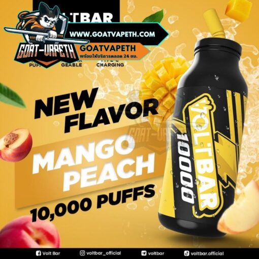 Voltbar 10000 Puffs Mango Peach