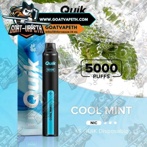 KS QUIK 5000 Puffs Cool Mint