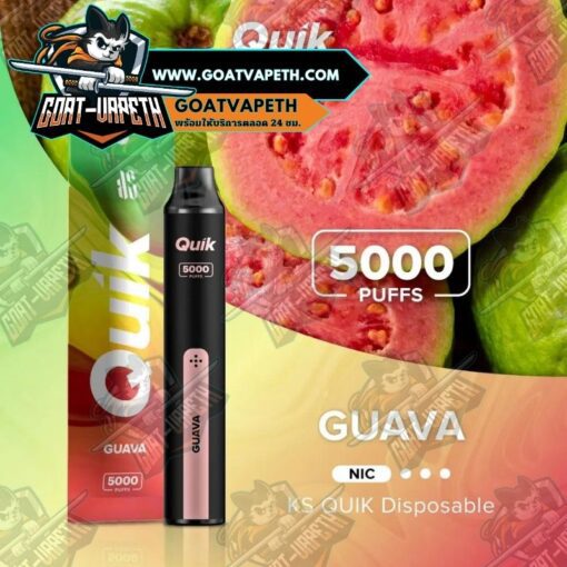 KS QUIK 5000 Puffs Guava