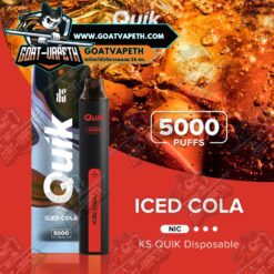 KS QUIK 5000 Puffs Ice Cola