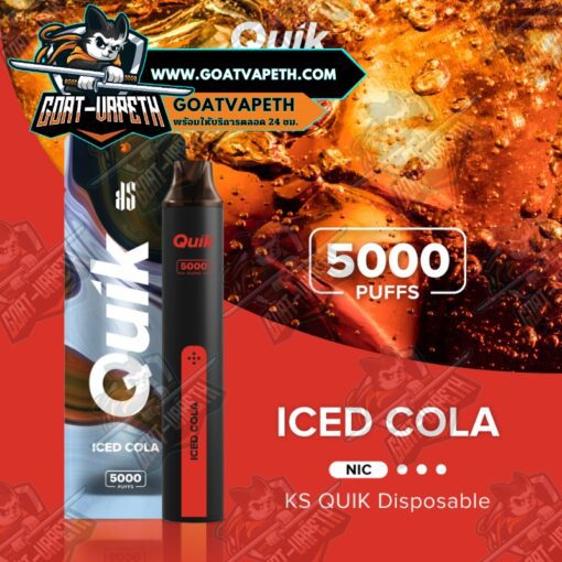 KS QUIK 5000 Puffs Ice Cola
