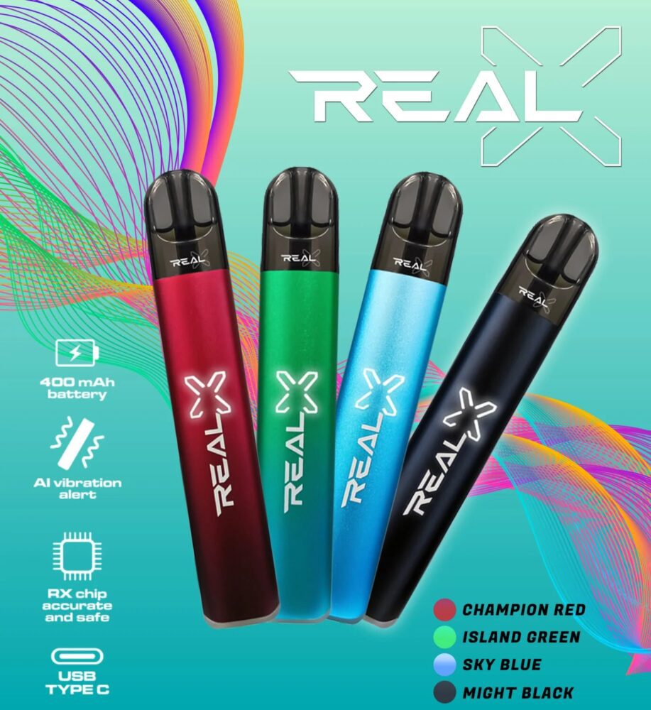 Real X Close System Pod Kit Banner