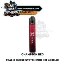 Real X Close System Pod Kit Champion Red