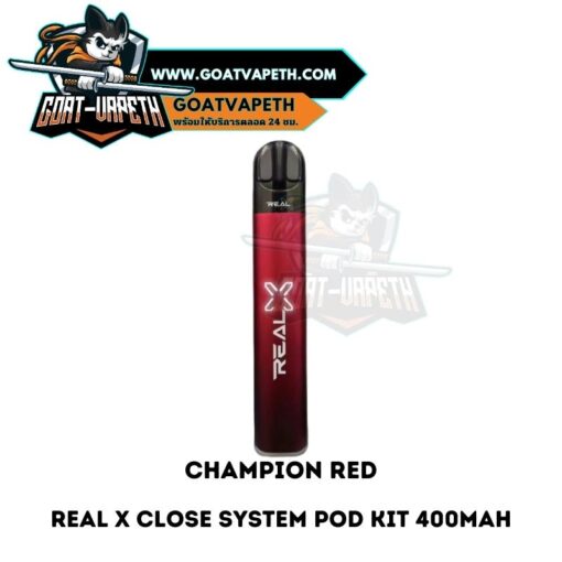Real X Close System Pod Kit Champion Red