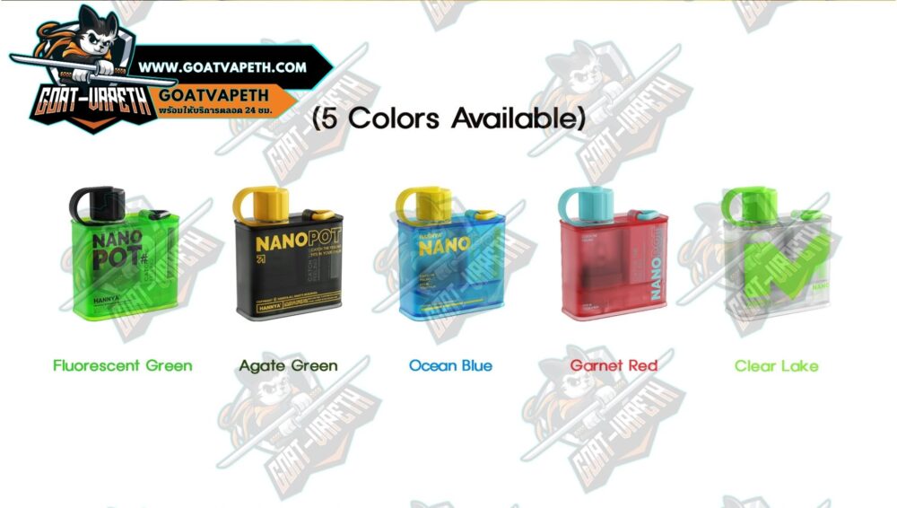 Hannya Nano Pot Color