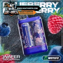 Wotofo Wafer 5000 Puffs Blueberry Raspberry